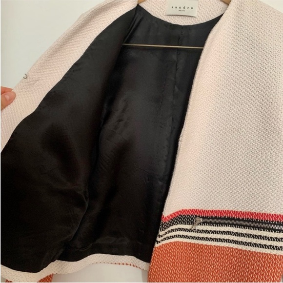 Sandro ivory jacket size 38 (S). - Picture 5 of 8